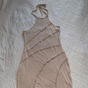 Shein halter mini dress